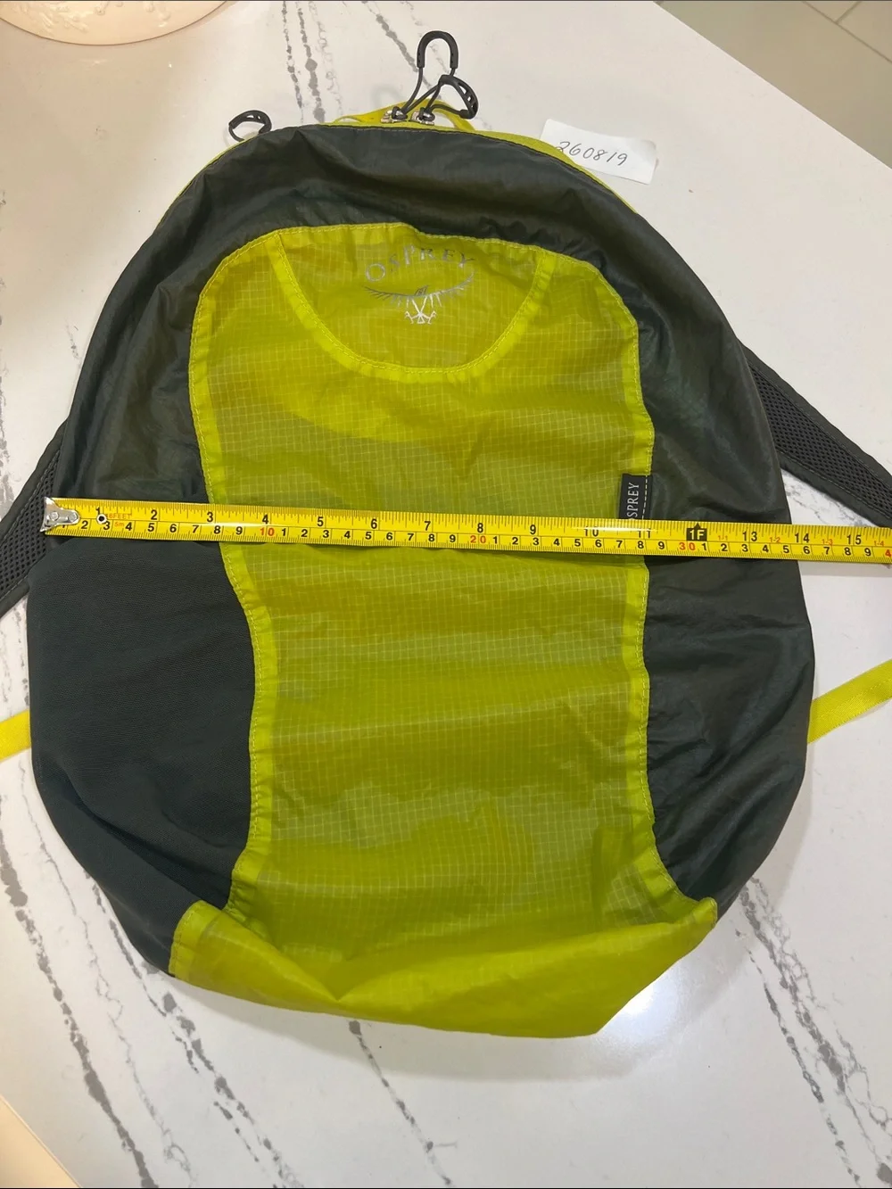 OSPREY Ultralight Stuff Pack 18L Backpack Olive Green Lime Packable Unisex